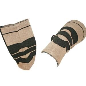 2 PC Lot - Adult Knee Compression Zip Support Bamboo + Magnet Therapy - One Size
